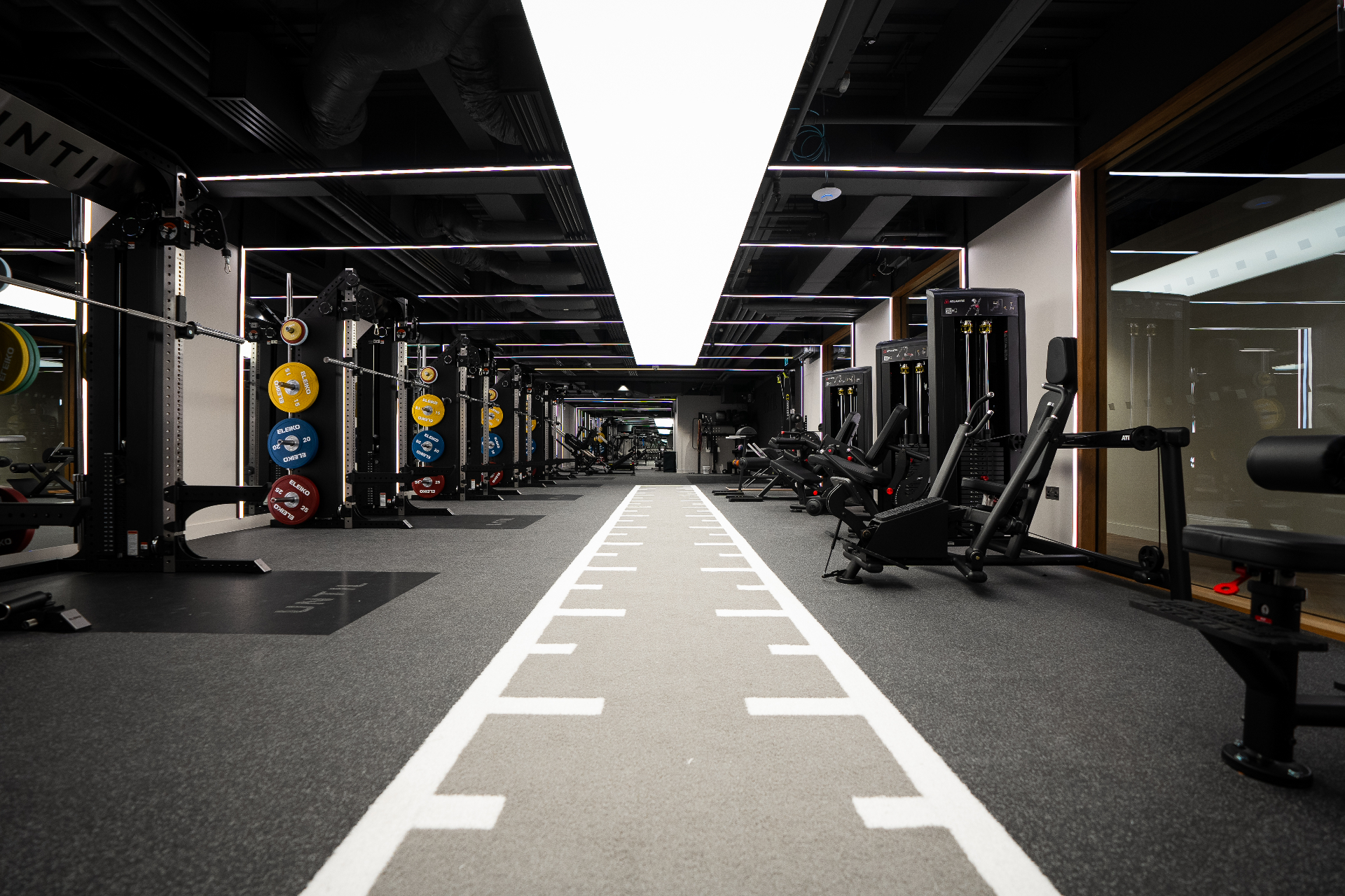 Premium coaching gym environment in London